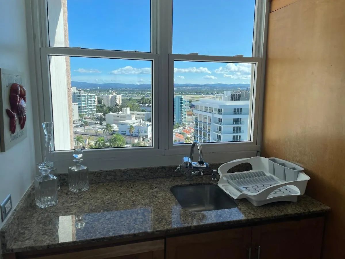 Apartment 2 Bedroom 1 Bathroom Direct Beach Access Apt. San Juan Puerto Rico